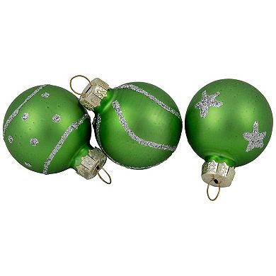 Northlight 20-pc. Glass Christmas Ornament & Tree Topper Set