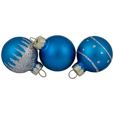 Northlight 20-pc. Glass Christmas Ornament & Tree Topper Set