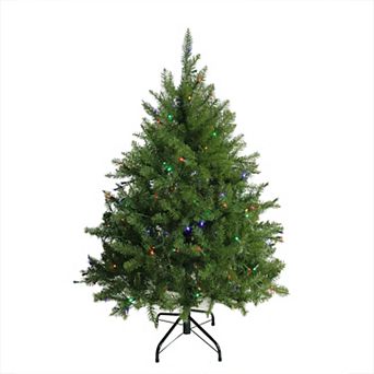 Northlight 4-ft. Pre-Lit Full Northern Pine Artificial Christmas Tree
