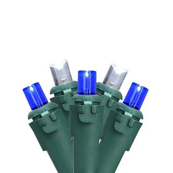 Northlight 50 Blue & White LED Mini Christmas Lights