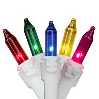 Northlight 100 Multi-Color Mini Icicle Christmas Lights