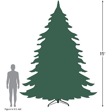Northlight 15-ft. Pre-Lit Canadian Pine Artificial Christmas Tree