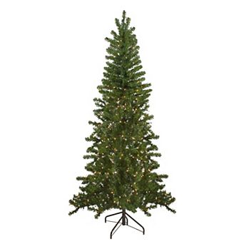 Northlight 6.5-ft. Pre-Lit Canadian Pine Slim Artificial Christmas Wall Tree