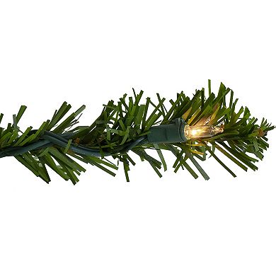 Northlight 6.5-ft. Pre-Lit Canadian Pine Slim Artificial Christmas Wall Tree