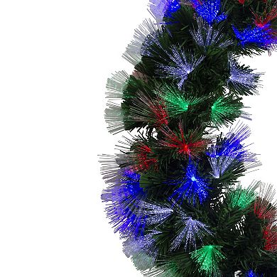 Northlight Color Changing Pine Artificial Christmas Wreath