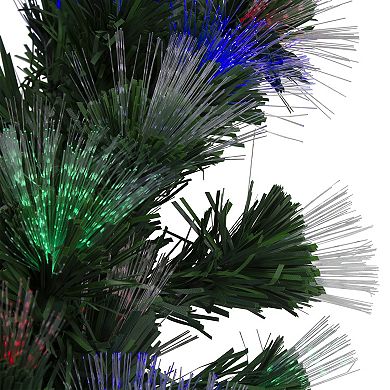 Northlight Color Changing Pine Artificial Christmas Wreath
