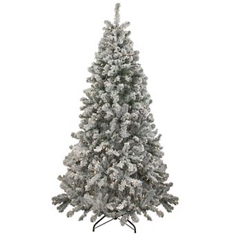 Northlight 6-ft. Pre-Lit Flocked Madison Pine Artificial Christmas Tree
