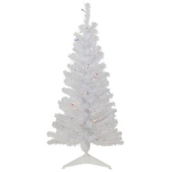 Northlight 4-ft. Pre-Lit Rockport White Pine Artificial Christmas Tree