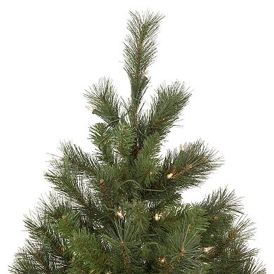 Northlight 6.5-ft. Pre-Lit Beaver Pine Artificial Christmas Wall Tree