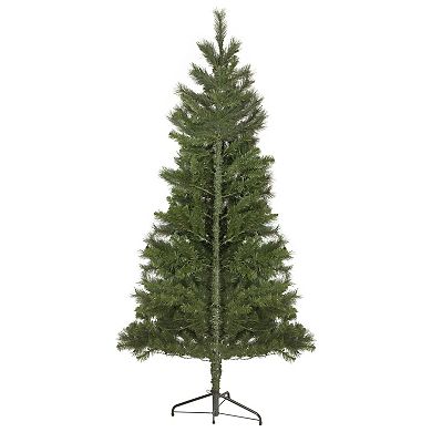 Northlight 6.5-ft. Pre-Lit Beaver Pine Artificial Christmas Wall Tree