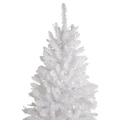 Northlight 7.5-ft. Pre-Lit Rapids White Pine Pencil Artificial Christmas Tree