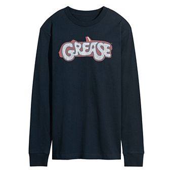 Men's Grease Logo Long Sleeve Tee