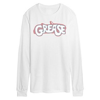 Men's Grease Logo Long Sleeve Tee