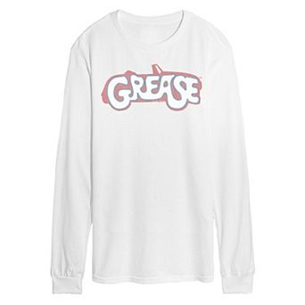 Men's Grease Logo Long Sleeve Tee