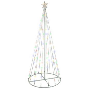 Northlight 6-ft. LED Outdoor Show Cone Christmas Tree Floor Decor