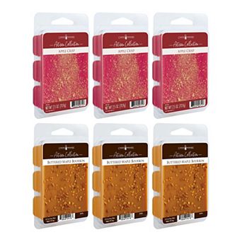Candle Warmers Etc. 2.5-oz. Apple Crisp & Buttered Maple Bourbon Variety Wax Melts 36 pc Set