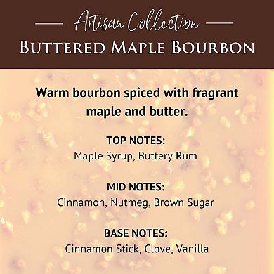 Candle Warmers Etc. 2.5-oz. Apple Crisp & Buttered Maple Bourbon Variety Wax Melts 36-piece Set