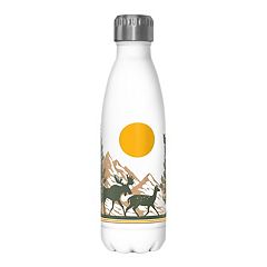Minnesota Wild Water Bottles - 18OZ Gradient Eco-Friendly Clear