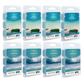 Candle Warmers Etc. 2.5-oz. Escape to Paradise & Ocean Tide Variety Wax Melts 48 pc Set