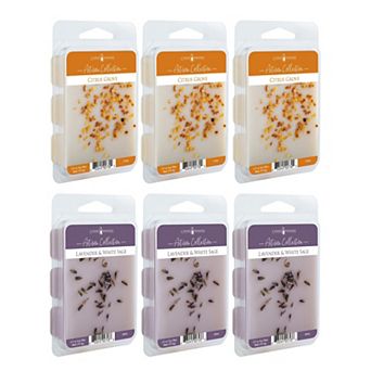 Candle Warmers Etc. 2.5-oz. Citrus Grove & Lavender and White Sage Variety Wax Melts 36 pc Set