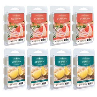 Candle Warmers Etc. 2.5-oz. Sugared Citrus & Lemon Sugar Variety Wax Melts 48 pc Set