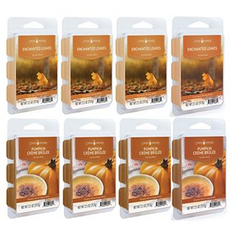 Candle Warmers Etc. 2.5-oz. Enchanted Leaves & Pumpkin Crème Brule Variety Wax Melts 48 pc Set