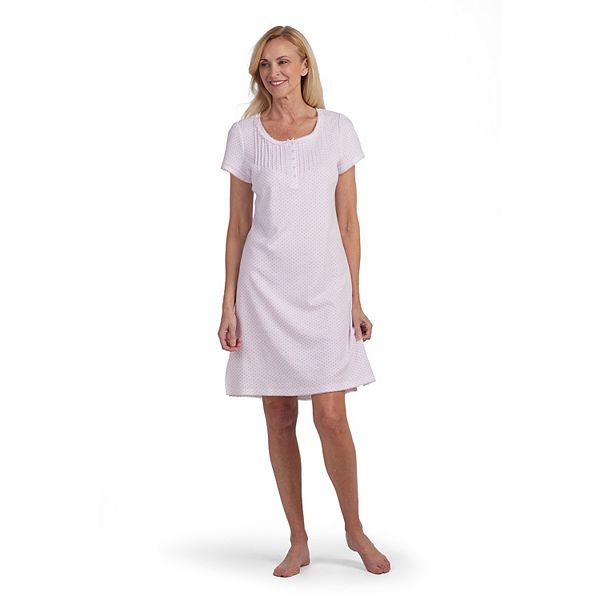 Women's Miss Elaine Essentials Cottonessa Short Nightgown