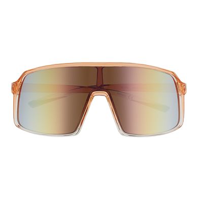 Women's Tek Gear® 70mm Shield Pastel Wrap Mirrored Sunglasses