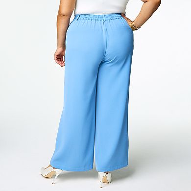Plus Size INTEMPO Wide Leg Pant