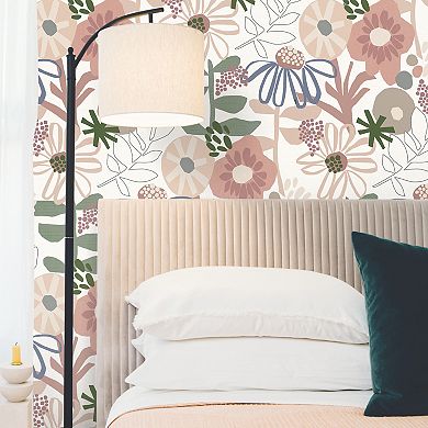 Mr. Kate Desert Floral Peel & Stick Wallpaper