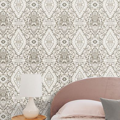 Mr. Kate Dried Flower Kaleidoscope Peel & Stick Wallpaper