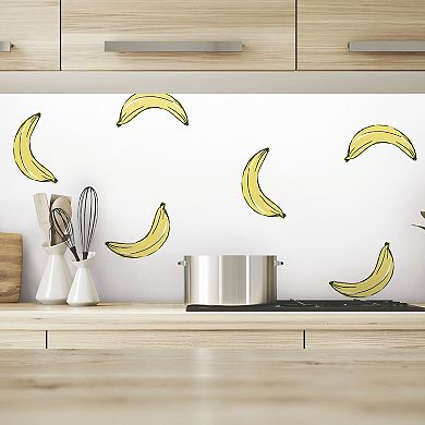 Mr. Kate Banana Print Peel & Stick Wallpaper