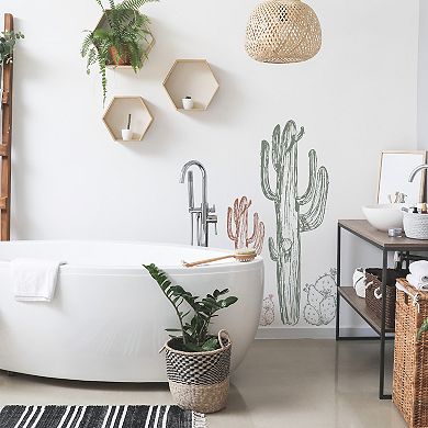 Mr. Kate Cactus Peel & Stick Wall Decals