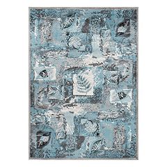 nuLOOM Contemporary Multi 2 ft. x 3 ft. Floral Lisa Indoor Area Rug