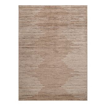 World Rug Gallery Bohemian Stripe Area Rug