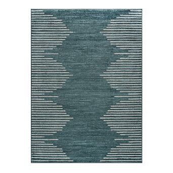 World Rug Gallery Bohemian Stripe Area Rug