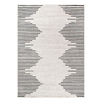 World Rug Gallery Bohemian Stripe Area Rug