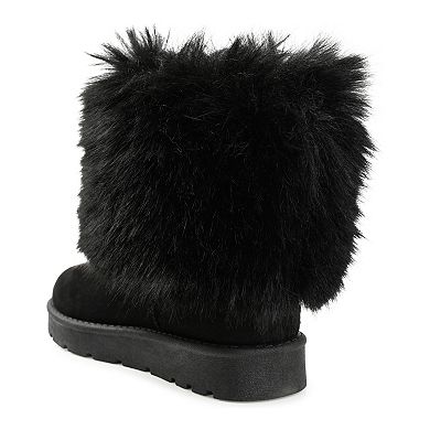Journee Shanay Tru Comfort Foam™ Women's Faux-Fur Winter Boots