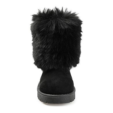 Journee Shanay Tru Comfort Foam™ Women's Faux-Fur Winter Boots