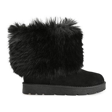 Journee Shanay Tru Comfort Foam™ Women's Faux-Fur Winter Boots