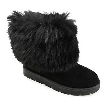Journee Shanay Women's Faux-Fur Winter Boots