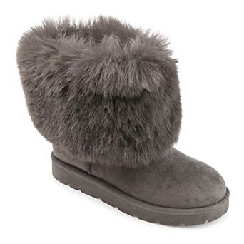 Journee Shanay Women's Faux-Fur Winter Boots