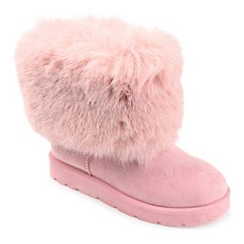 Journee Shanay Women's Faux-Fur Winter Boots
