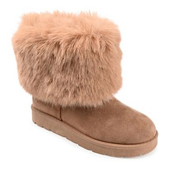 Journee Shanay Women's Faux-Fur Winter Boots