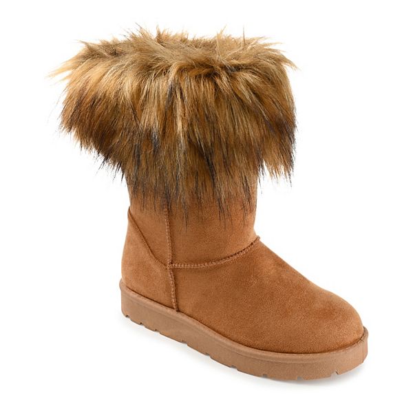 Journee Collection Zorah Tru Comfort Foam™ Women's FauxFur Winter Boots
