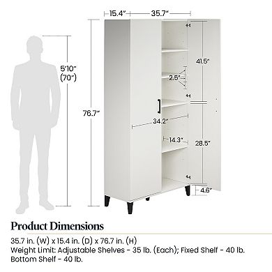 Systembuild Evolution Flex Tall Storage Cabinet