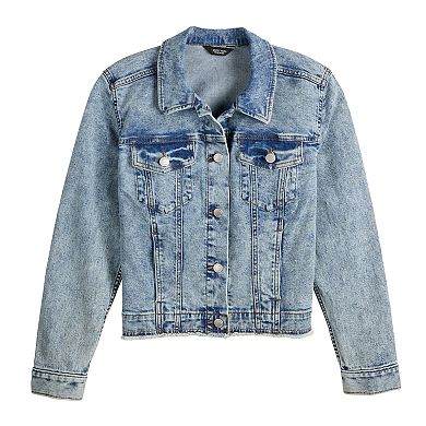 Women's Simply Vera Vera Wang Fashionable Denim Jacket