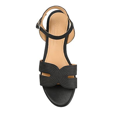 Journee Signature Starlee Tru Comfort Foam™ Women's Leather Sandals