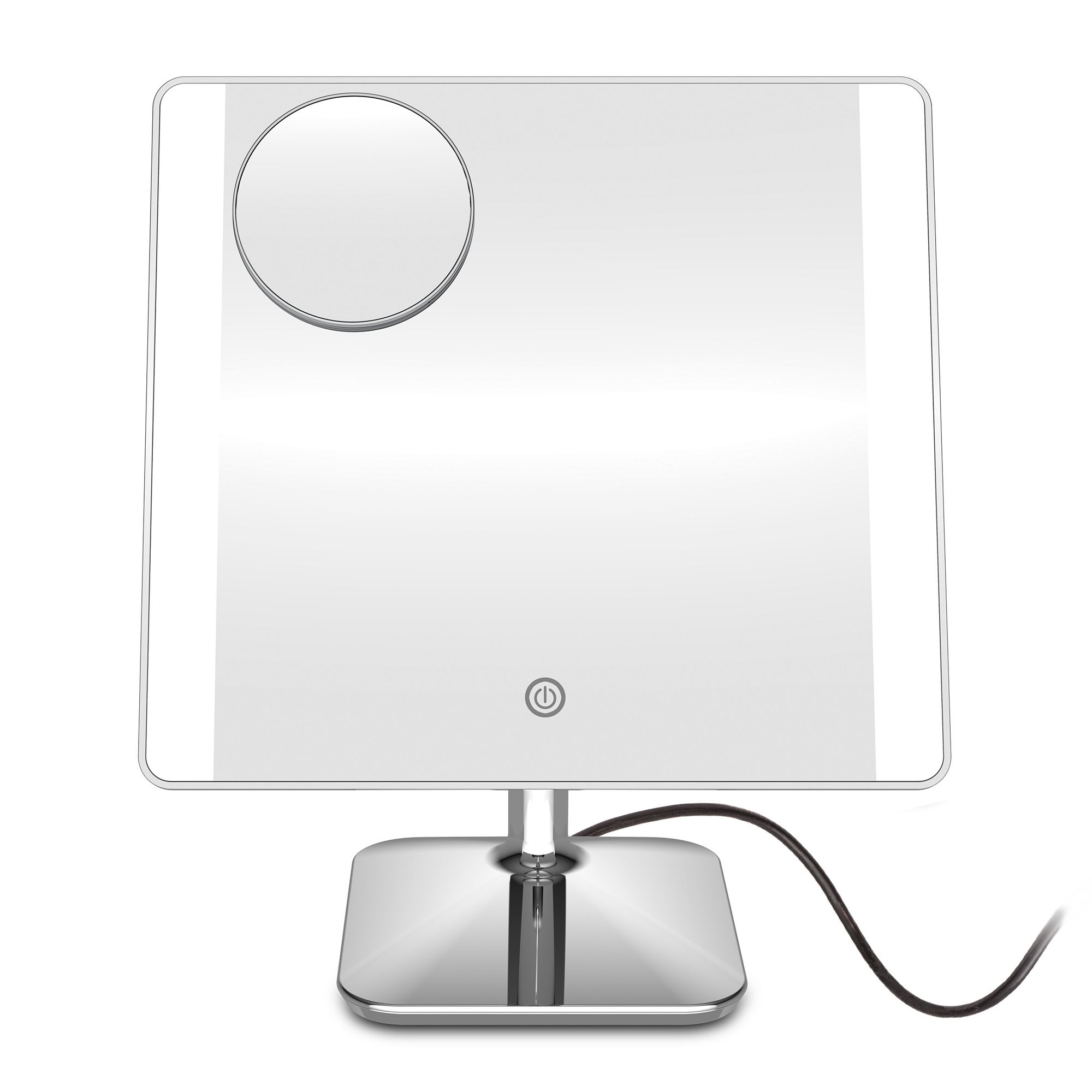Conair Halo Lighted Social Media Mirror, Gray