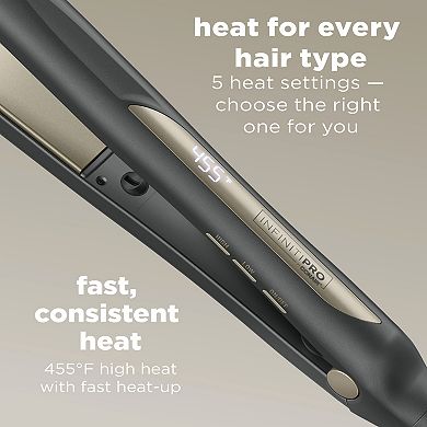 Conair InfinitiPRO 1-in. Tourmaline Ceramic Flat Iron